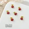 Acessórios de Unha Artística Zircônia Festivos Brilhantes para Ano Novo, Lingote Trazedor de Sorte Saco de Dinheiro, Cabaça de Luxo com Diamantes Decorações de Unha Atacado