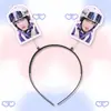 Wang Anyu Diadema de Resorte 3D Diadema Pasador Merchandising de Concierto Soporte para Fans Tiktok