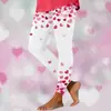 Exclusivo Transfronterizo Estampado Digital 3D Patrón de Corazón Estilo Europeo y Americano Pantalones de Mujer Verano Delgados Cortos para Mujer Personalizables con Imágenes