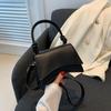 Bolsas da Moda para Mulheres 2026 Outono Nova Tendência Moda Bolsa de Ombro Simples Casual Bolsa Transversal Cor Lisa Elegante