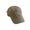 Boné de Baseball Infantil Novo Atacado Tendência Letra King Proteção Solar para Meninos Boné de Baseball Jeans Lavado para Meninas