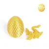 Dragón volador de cristal impreso en 3D, figura totalmente articulada, juguete para niños, alto valor estético, decoración asequible para el hogar, figura coleccionable