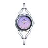 BS nuevo caliente mano fábrica directa comercio exterior cadena reloj pedrería superficie brillante morado de ensueño Viento Suave Reloj FA1565