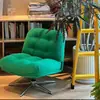 Sillón de Ocio Dewey Linger, Giratorio, Modelo de Diseñador para Salas Pequeñas, Sillón Sofá Perezoso