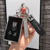 Estuche especial para llave de tarjeta hs5 con bandera roja h7 hs7 ehs3 estuche para llave de coche tipo tarjeta de coche bolsa nueva de alta gama