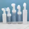 100ml 120ml 150ml 200ml Garrafa Espumante com Pincel de Silicone, Garrafa Espumante de Limpeza, Garrafa Espumante para Limpeza de Jaqueta de Plumas