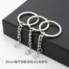 Llavero de Hierro Galvanizado Ecológico, Juego de Tres Piezas de Anillos para Llaves, Colgadores de Llaves Lisos y sin Rebabas, Stock Listo del Fabricante