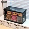 YZ1688 Caja de Almacenamiento Transparente de Acrílico para Cajas Sorpresa Soporte de Exhibición para Figuras Caja de Almacenamiento a Prueba de Polvo Caja de Almacenamiento para Muñecas