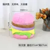 Nuevo Modelo Taburete Almacenamiento de Hamburguesa para Uso Doméstico, Taburete Pequeño Resistente con Ruedas, Taburete Bajo para Cambiar Zapatos, Taburete de Almacenamiento Multifuncional Creativo Simple