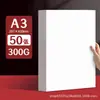 Cartulina blanca gruesa de 300 g, cartulina dura especial para pintura artística, manualidades infantiles y pósters hechos a mano, cartulina blanca holandesa