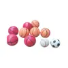 Máquina de pinball giratoria de goma elástica, venta al por mayor de fábrica, pelota de fútbol giratoria, pelota de salto, juguetes pequeños de descompresión