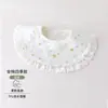 Toalha de Saliva para Bebê, Babador de Algodão para Recém-nascido, Babador de Bebê, Toalha de Saliva Impermeável de TPU para Bebê, Babador de Algodão para Bebê