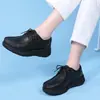 Zapatos de Enfermera Bajos de Tacón Bajo con Boca Poco Profunda, Suela Suave, Transpirables, Antideslizantes, Versátiles Zapatos de Trabajo Médicos, Disponibles para Dropshipping