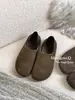 Zapatos retro para mujer de suela gruesa, sin cordones, de cobertura total, estilo Birkenstock, nuevos mocasines ugly-cute de otoño 2026