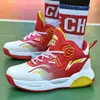 Transfronterizo 2025 Nuevo Verano Transpirables Para Niños Estudiantes Entrenamiento Interior y Exterior Zapatos de Baloncesto Zapatos Deportivos de Baloncesto