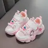 Zapatos Deportivos Seleccionados para Niñas Malla Transpirable Verano Nuevo Estilo Zapatos de Correr para Niños Papá Cómodos Versátiles Estilo Princesa