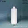 Botellas Planas Blancas de Hombro Caído con Boca Puntiaguda para Dispensar Loción Cosmética, Listas para Enviar por el Fabricante
