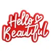 Hola Hermosos Zapatos con Agujeros Letra Accesorios para Zapatos PVC Goma Suave Flores para Zapatos Hebillas de Zapatos Accesorios Desmontables para Zapatos