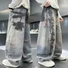 Pantalones elegantes y geniales para niños para primavera y otoño, muy bonitos, nuevos jeans de otoño 2026 para niños, pantalones de pierna ancha para niños mayores en otoño