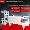 Máquina de embalagem retrátil de manga de espuma de caixa de garrafa industrial automática de fábrica personalizada comercial em estoque