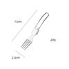 Juego de cubiertos plegables 304 Cuchara para ensalada Tenedor Palillos Cuchara plegable Picnic al aire libre Viaje Portátil Plegable