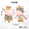 Adesivo Anti-Colisão para Carro de Silicone Ultra-Macio, Cachorro Shiba Inu Barrigudo, Corgi, Fronteiriço, Adesivo Estiloso Anti-Impacto para Celulares, Brinquedo Squishy