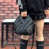 Novo estilo de cesta de vegetais triângulo fivela magnética couro legítimo trançado oco bolsa feminina bolsa de ombro único bolsa transversal feminina