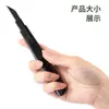 Cuchillo de utilidad metálico Deli 2037S con hoja negra, hoja de corte afilada de 30 grados, herramienta resistente de acero de alto carbono, cuchillo para cortar película, cuchillo para abrir paquetes