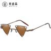 Gafas de Sol Steampunk Originales Jamie 890 Gafas de Sol Triangulares Caladas Estilo Europeo y Americano Gafas de Sol Metálicas Personalizadas