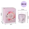 Velas Perfumadas de Alta Calidad Transfronterizas, Vasos de Vidrio con Cera de Colores, Aromaterapia con Cera de Soja, Ambiente Interior, Recuerdos Románticos