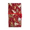 Bolsa para Pincéis Heftie de 13 Compartimentos Flor de Cerejeira Peixe Saltando Carpa Bolsa de Armazenamento para Pincéis de Maquiagem Grande Capacidade Portátil Estilo Chinês Ferramentas de Beleza