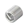 Inserciones roscadas de alambre de acero inoxidable 304 M2~M24, inserciones de protección de rosca, inserciones de acero, inserciones de rosca resistentes al desgaste