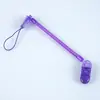 Cadena anticaída para chupete cadena de resorte extensible cadena de mordida de goma clip para tetina cadena anticaída retráctil