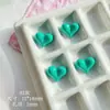 Corazón Gordo Acrílico Agujero Recto Dopamina Cuentas Hechas a Mano Material para Cadena de Teléfono Móvil Pulsera Accesorios de Joyería DIY