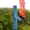 Podadora de setos frontal para excavadora, máquina agrícola para deshierbe y trituración de hierba, podadora de setos, cortacésped hidráulico para excavadora
