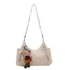 Bolsa de Axila Fashion Multifuncional Nova Outono 2026 Bolsa Tote Casual de Ombro Transversal Grande Capacidade Retrô para o Trabalho