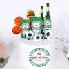 Decoración de pastel de cumpleaños con banderines de lata de refresco tridimensionales adornos para insertar disposición de ambiente suministros para fiestas de repostería