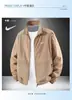 Chaqueta de Verano 2025 para Hombre, Transpirable, Ligera, de Secado Rápido, con Cuello Alto, Corte Holgado, Ropa de Protección Solar para Hombre, UPF+50