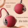 Brinquedo inteligente para gatos transfronteiriço bola automática para gatos afiar dentes resistente a morder bola para animais de estimação brinquedo para cachorro bola rolante para animais de estimação