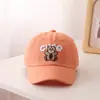 Gorra de Béisbol Infantil Primavera Bordado de Letra Inglesa Estilo Occidental Moda Versátil Sombrero de Sol para Bebés Niños y Niñas Tendencia