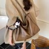 Bolsa Tote Grande Capacidade Outono 2026 Bolsa de Ombro Feminina para o Trabalho Casual Retrô Bolsa Transversal Super Popular Deste Ano