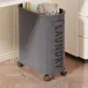 Cesta de Almacenamiento de Bolsas de Papel para Uso Doméstico, Organizador Móvil de Bolsas para Llevar, Solución de Almacenamiento para Bolsas de Té de Leche y Bolsas de Compras