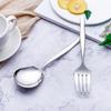 Restaurante Ocidental Pratos de Aço Inoxidável Colher Pratos Garfo Serviço de Buffet Mais Garfo Colher Pública Garfo Talheres Ocidentais de Hotel