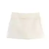 Moda Femenina Transfronteriza AliExpress 2026 Estilo Europeo y Americano Casual Ajustado Cintura Alta Pantalones Falda con Cordón F611836