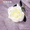 Rosa Simulada Toque Único Rosa de Veludo Cascata de Flores Simuladas Casamento Decoração de Casa Arranjo Flor Artificial Atacado