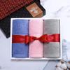 Jieliya toalla de algodón puro caja de regalo paquete de tres regalo de boda cumpleaños bienestar del empleado compra grupal de la empresa toalla