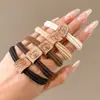 Bandas Elásticas para el Cabello de Otoño e Invierno para Mujer, Alta Elasticidad, Accesorios para el Cabello Duraderos, Ligas para el Cabello Elegantes, Bandas de Goma