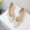 Zapatos Delicados Estilo Hada 2026 Verano Nuevo Estilo Tacón Grueso Versátiles Punta Fina Sandalias de Tacón Alto Poco Profundas Zapatos de Salón Elegantes Estilo Francés