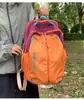 Mochila de senderismo y montañismo para exteriores de color dopamina a bloques, multifuncional, bolsa de viaje, bolsa para portátil, bolso de hombro