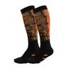 Calcetines Largos de Compresión Deportivos Europeos y Americanos en Stock, Bloques de Color, Transpirables, Amigables con la Piel, Ajuste Elástico, Calcetines de Protección para Piernas para Correr y Ciclismo